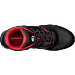 Sicherheitsstiefel CLIFTON MID Gr.46 schwarz/rot S3 SRC EN ISO 20345:2011