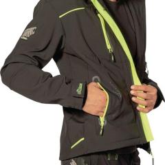 Softshelljacke Space Gr.L schwarz/carbon U.POWER