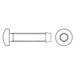 Gewindefurchende Schrauben mit Linsenkopf und ISR | DIN 7500 | CEM 3 x 12-T10 | 1000 Stück