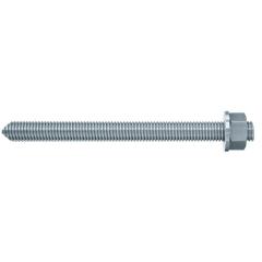 fischer Ankerstange RG M 22 x 280, Stahl 5.8, galvanisch verzinkt - 5 Stück