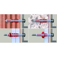 fischer DuoSeal 6 x 38 S A2 - 50 Stück