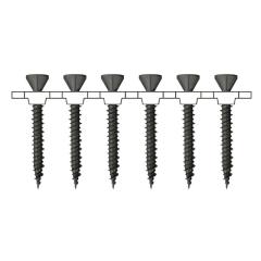 fischer Gipsfaserplattenschrauben 3,9 x 30/24, PH2, Senkkopf, Stahl phosphatiert - 1000 Stück