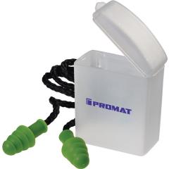 Gehörschutzstöpsel SAFELINE IV EN 352-2 SNR 33 dB 1 PA/Box PROMAT | 6 Stück