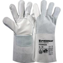 Schweißerhandschuhe Granada Gr.10 grau EN 388/407/12477 6PA | 6 Stück