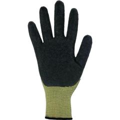 Handschuhe Gr.8 gelb/schwarz EN 388 PSA II Nyl.m.Naturlatex ASATEX | 12 Stück