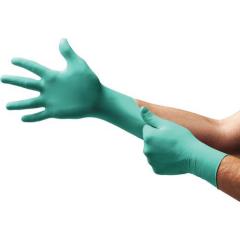 Einw.-Handsch.Microflex 93-260 Gr.6,5-7 grün/blau Neopren/Nitril 50 St./Box