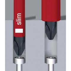 Schraubendreher 3201 slimFix Schneiden-B.4,5mm Klingen-L.125mm VDE isol.WIHA