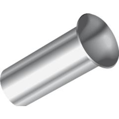 Aderendhülsenzange Gesamt-L.180mm 0,25-16,0 (AWG 23-5)mm² pol.Ku.-Überzug PROMAT