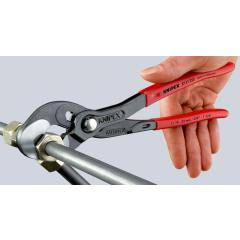 Schraubzange Gesamt-L.250mm Spann-W.10-32mm pol.Ku.-Überzug KNIPEX