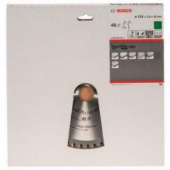 Kreissägeblatt AD 216mm Z.48 WZ/N Bohr.30mm Schnitt-B.2,8mm HM BOSCH