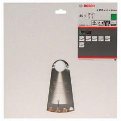 Kreissägeblatt Optiline Wood AD 250mm Z.40 WZ Bohr.30mm Schnitt-B.3,2mm