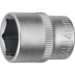 Steckschlüsseleinsatz 1/4 Zoll 6-kant SW 7mm L.25mm TECWERK