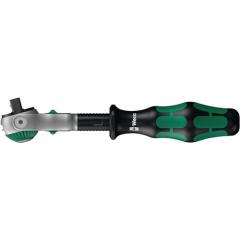 Schwenk- u.U.-Knarre Zyklop Speed 1/4 Zoll Anz.Z.72 L.152mm 2K-Griff WERA