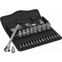 Steckschlüsselsatz 8100 SA 7 Zyklop 28-tlg.1/4 Zoll SW 5-13mm Z.76 6KT WERA