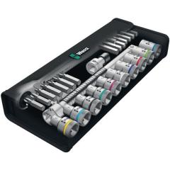 Steckschlüsselsatz Zyklop Metal 28-tlg.1/2 Zoll SW 10-19mm Z.76 6KT WERA