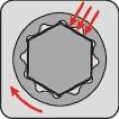 Doppelringschlüssel 20x22mm 318mm tief gekr.PROMAT