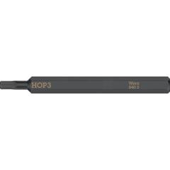 Bit 840 S Hex-Plus 3,0x70mm 1/4 Zoll Hex-Plus 3,0x70mm L.70mm WERA | 5 Stück
