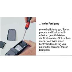 Drehmomentgriff 0,5-2,0 Nm automat.auslösend einstellb.Griff-L.131mm WIHA