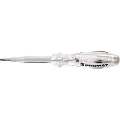 Spannungsprüfer 150-250 V AC einpolig Schneiden-B.3mm TECWERK