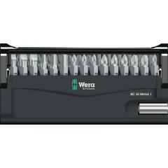Bitsortiment Bit-Check 30 Metal 1 30-tlg.Schlitz/PH/PZD/TX/6Kt.WERA