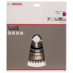 Kreissägeblatt AD 210mm Z.54 HLTCG Schnitt-B.2,4mm BOSCH