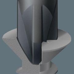 Elektronik-Feinmechanik-Schraubendreher 2050 PH 00 Klingen-L.60mm WERA