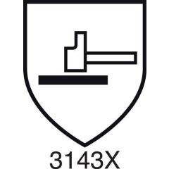 Schweißerhandschuhe Bucktan Gr.XL (9,5) gelb Rindspaltleder 5 PA | 5 Stück