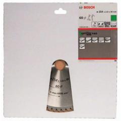 Kreissägeblatt Optiline Wood AD 254mm Z.60 WZ/N Bohr.30mm Schnitt-B.2,0mm