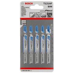 Stichsägeblatt T 121 AF Gesamt-L.92mm Zahnt.1,2mm BIM 5 St./Karte BOSCH