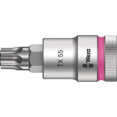 Steckschlüsseleinsatz 8767 C HF TORX® 1/2 Zoll T55 L.60mm WERA