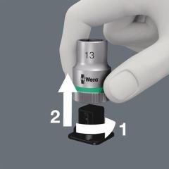 Steckschlüsselsatz 8767 C TORX® HF3 9-tlg.1/2 Zoll T20-T60 WERA