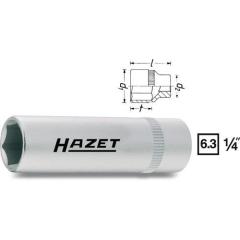 Steckschlüsseleinsatz 850LG-5.5 1/4 Zoll 6-kant SW 5,5mm L.50mm HAZET