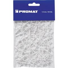 Fliesenkreuz 1mm 150 St./Btl.PROMAT | 10 Stück
