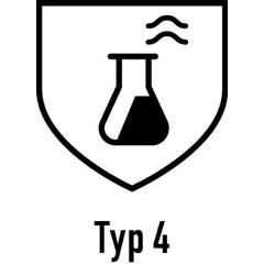 Schutzoverall Tychem® 6000 F Gr.L grau PSA III DUPONT