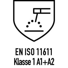 Schweißerschutzlatzhose KS64LH03 Gr.52 grau PROBAN