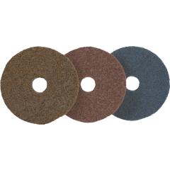 Schleifvliesscheibe D.125mm coarse braun vorgestanzt TECWERK | 10 Stück