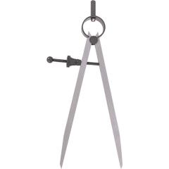 Federzirkel L. 150mm m. Schnellspannmutter TECWERK