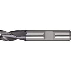 Bohrnutenfräser DIN 327 TypN D.20mm HSS-Co8 TiCN Weldon Z.3 kurz TECWERK