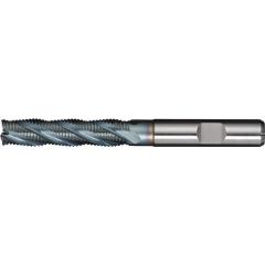 Schaftfräser DIN 844 Typ HR D.18mm Einsatz-L.73mm HSS-Co5 TiCN Weldon