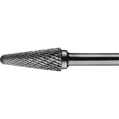 Frässtift KEL D.8mm Kopf-L.25mm Schaft-D.6mm HM Verz.Kreuz TECWERK