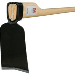 Rheinische Hacke Blattmaß 185x85x110mm geschmiedet,m.Eschenstiel G.700g IDEAL | 5 Stück