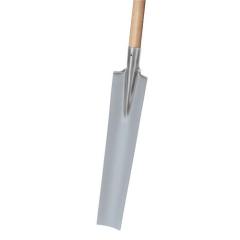 Drainierspaten GLORIA 550x125/90mm Gr.2 850mm m.Trittschutz IDEAL | 5 Stück