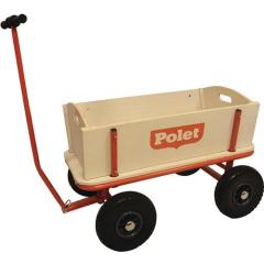 Bollerwagen 16,50kg 4 PU-Reifen/300 68l POLET