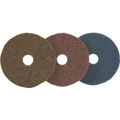 Schleifvliesscheibe D.115mm medium rot vorgestanzt PROMAT | 10 Stück