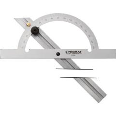 Winkelmesser Gradbogen-D.100mm Schienen-L.150mm PROMAT