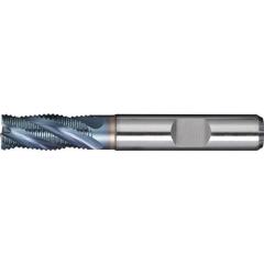 Schaftfräser DIN 844 Typ HR D.6mm Einsatz-L.19mm HSS-Co5 TiCN Weldon