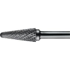 Frässtift KEL D.12mm Kopf-L.32mm Schaft-D.6mm HM Verz.Kreuz TECWERK