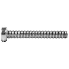 DIN 84, Zylinderschrauben mit Schlitz M 1 x 2, Stahl blank gedreht | 100 Stück
