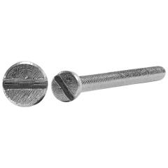 DIN 84, Zylinderschrauben mit Schlitz M 1 x 2, Stahl blank gedreht | 100 Stück