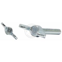 Flügelschrauben DIN 316 | GT/Stahl galvanisch verzinkt | M 5 x 10 mm | 100 Stück